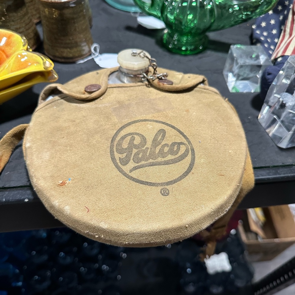 Vintage Palco Tan Canvas Canteen